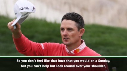 Rose enjoys 'cool monent' as he grabs lead