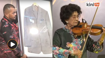 Sut Dr M, biola Hasmah dibida untuk kumpul dana