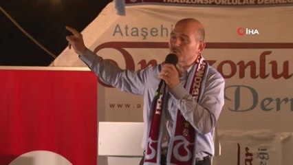 Bakan Soylu, Trabzonlularla Ataşehir'de bir araya geldi