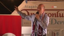 Bakan Soylu, Trabzonlularla Ataşehir'de bir araya geldi