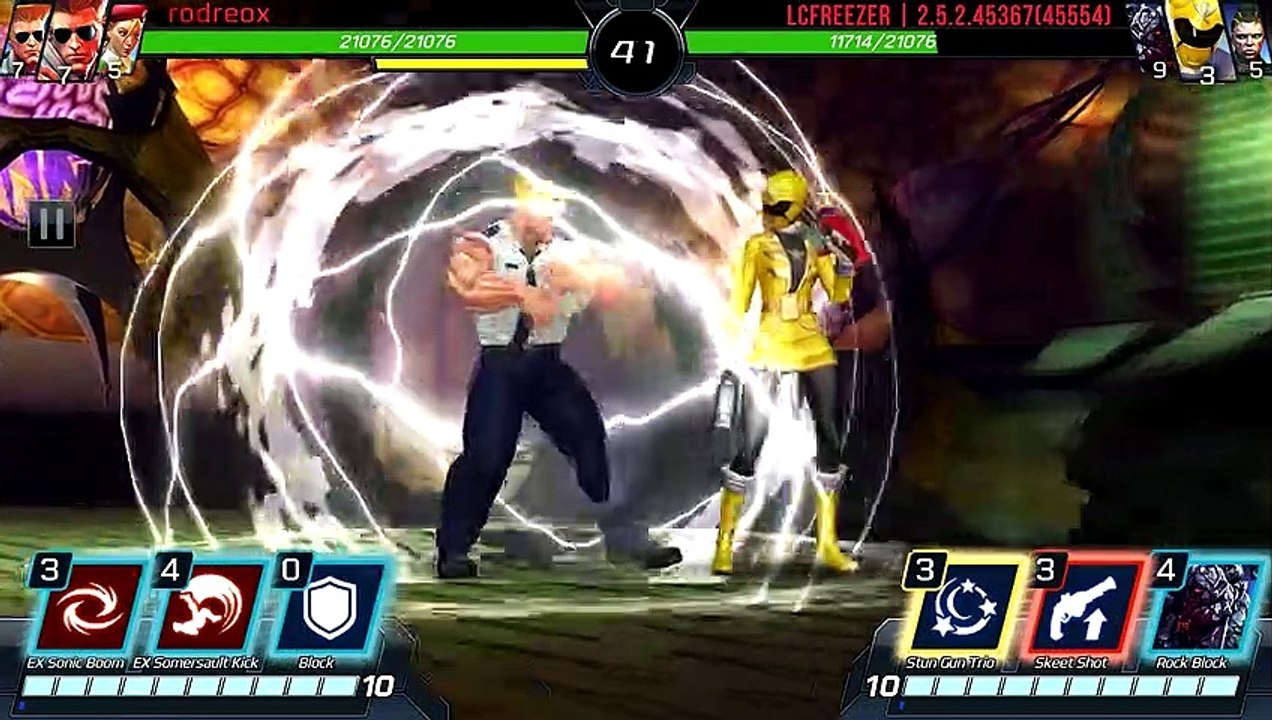 12 Power Rangers Legacy Wars - Guile Slow Motion B