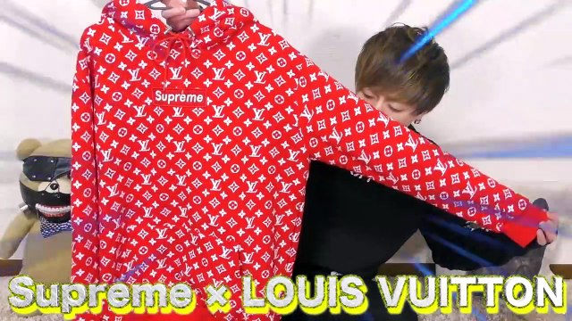 【一着80万円!?】ファンから衝撃的にヤバイものが届いた…【 ルイ・ヴィトン × シュプリーム限定コラボパーカー】