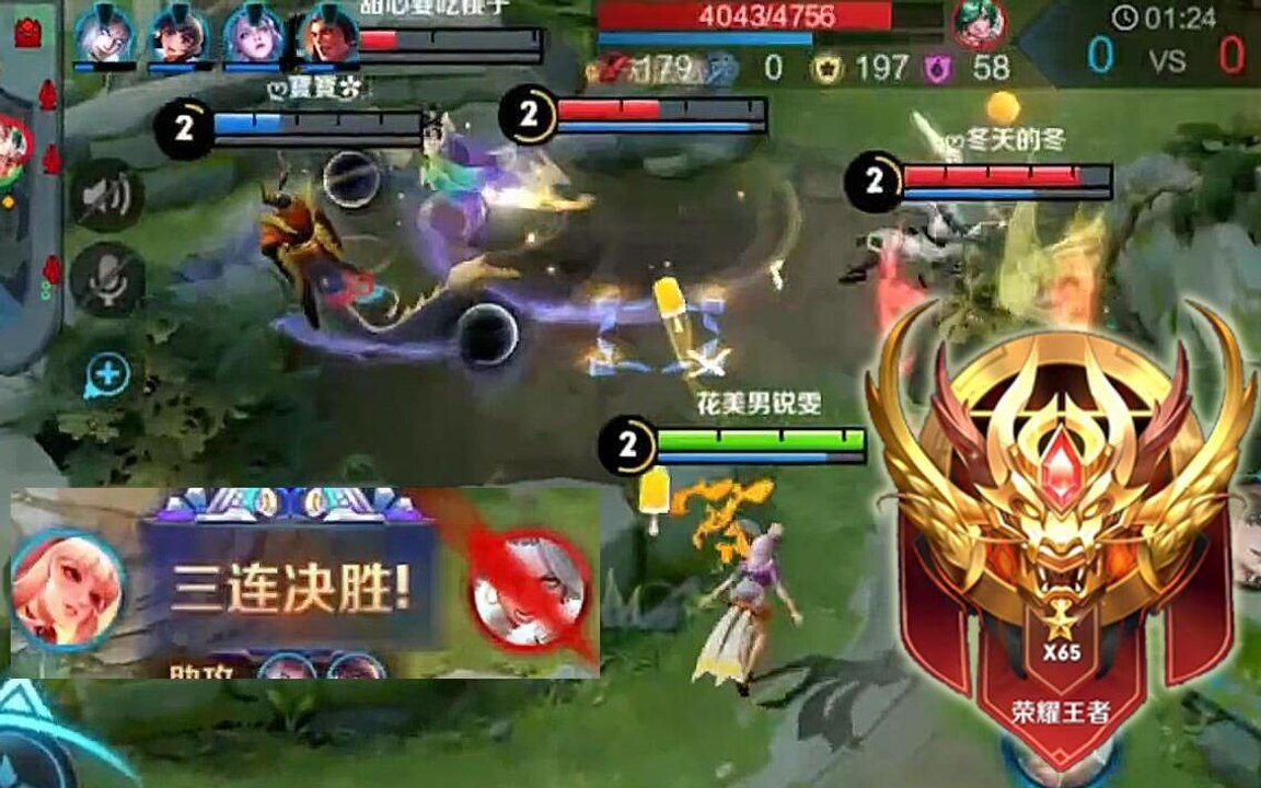 高端61星公孙离究极反野套路，2级三杀！对手都哭了… 【锐雯】