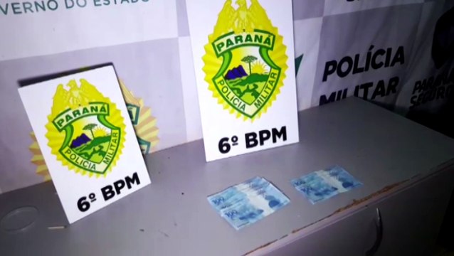 Em bar na Rua Paraná, grupo consome produtos e tenta pagar conta de R$ 600 com notas falsas