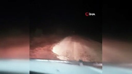 Dolu ve sel, Korkuteli’nde zarara yol açtı