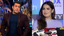 Salman Khan's actress Zarine Khan shocking comment on Bigg Boss 13; Watch Video | FilmiBeat