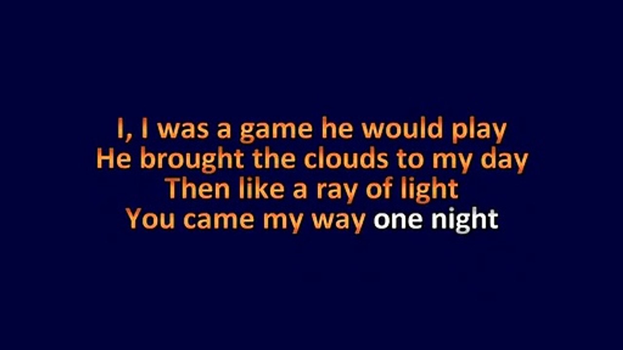 You Got It All - Jets - karaoke