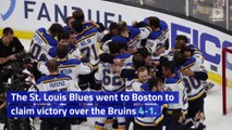 Blues Beat Bruins in Game 7 To Win First Stanley Cup