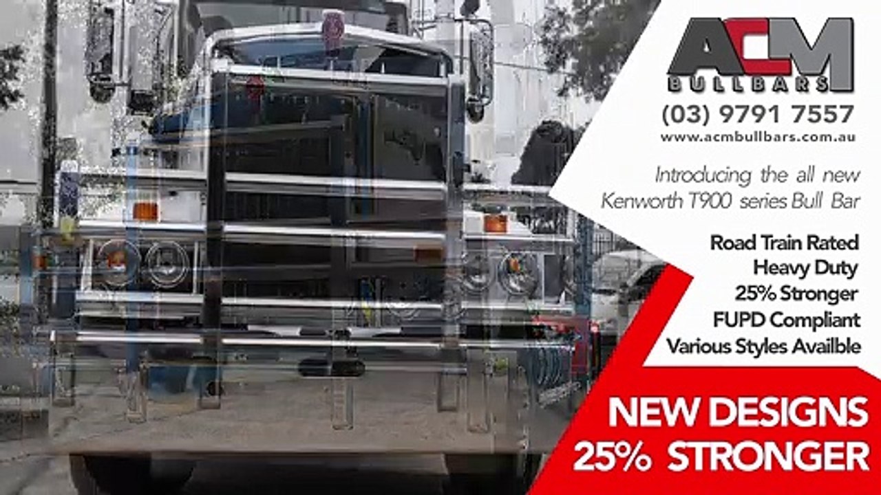 Top Kenworth Bullbars