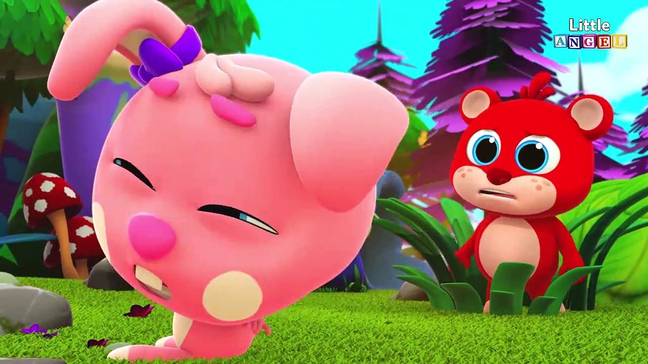 No, No Baby Monkey Learns Good Manners at School, Finger Family Peekaboo| Kids Songs by Little Angel