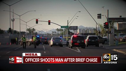 Download Video: Police investigating officer-involved shooting in Mesa