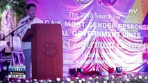 LGU ng Dinagat islands, hinirang na fully gender responsive