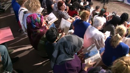 - Büyükçekmece’de binlerce kişi aynı anda kitap okudu