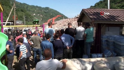 Fırtına Vadisi’ndeki yıkımlar devam ediyor