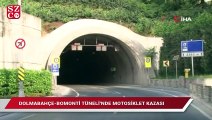 Dolmabahçe-Bomonti Tüneli’nde motosiklet kazası: Bir ölü