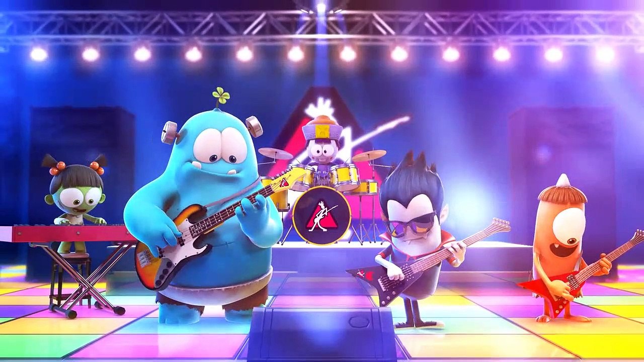 Animation |  Welcome to Animation School of Rock  - ROCK n' ROLL | Cartoons for Children 스푸키즈