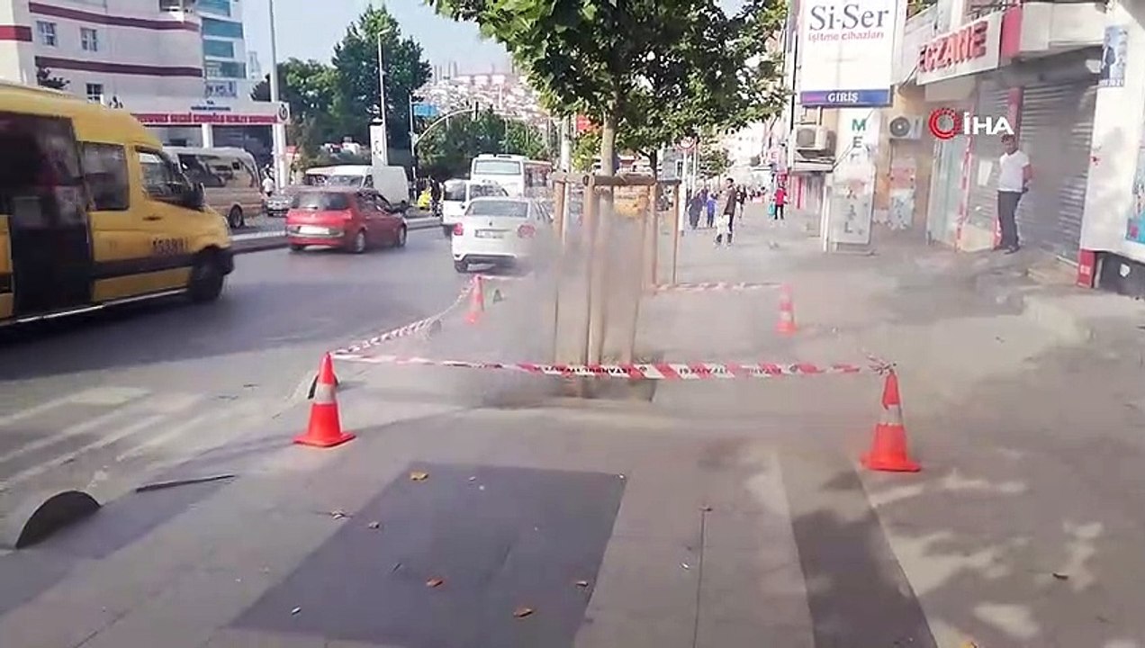 Yeraltından Çıkan Dumanlar Korkuttu
