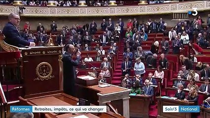 Le gouvernement diminue les impôts et fait travailler davantage les Français