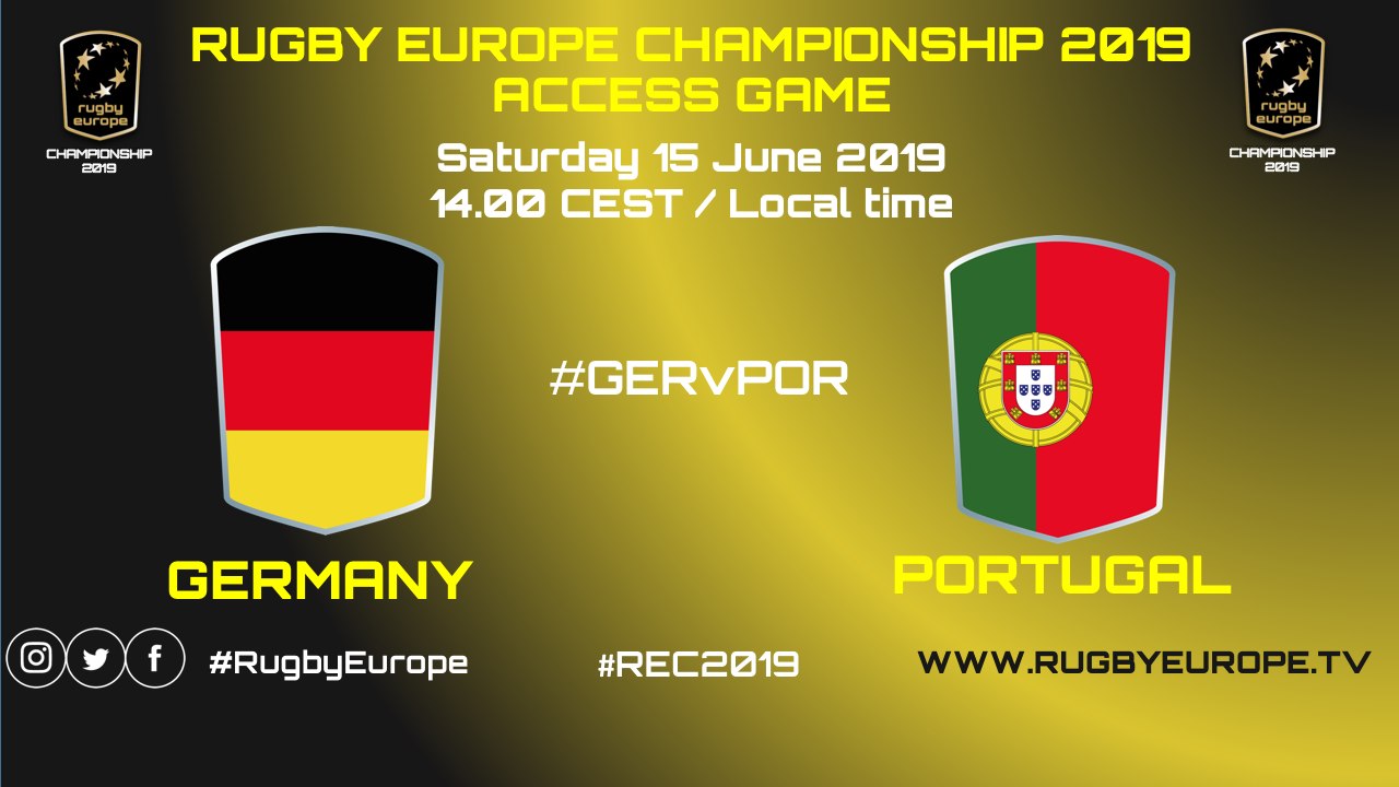 GERMANY / PORTUGAL - RUGBY EUROPE CHAMPIONSHIP 2019 / PLAYOFF GAME