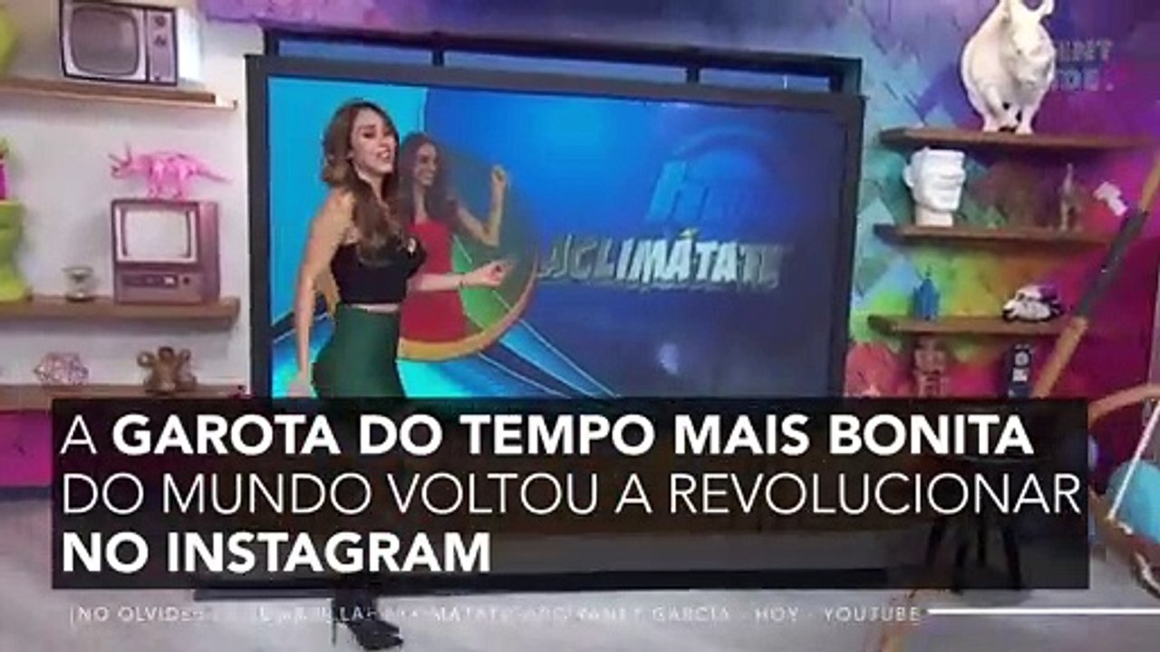 Yanet García mostra suas curvas em frente ao espelho e todos observam o mesmo detalhe