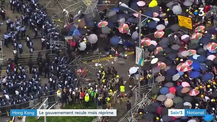 Hong Kong : la violence monte d'un cran entre les autorités et la population