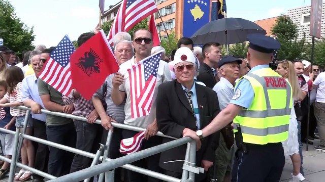 Bill Clinton honoured by Kosovo on 20th anniversary of NATO's intervention