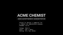 Acme Pharmacy commercial demonstration