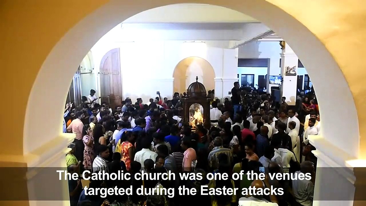 Catholic church bombed in Sri Lanka attacks reopens