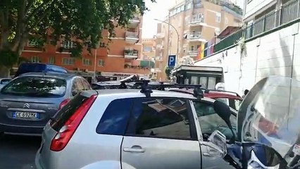 Scritta antisemita contro i tifosi della Lazio