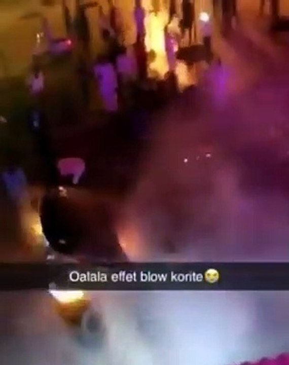 Un autre "blowman" incendie sa voiture en voulant impressionner