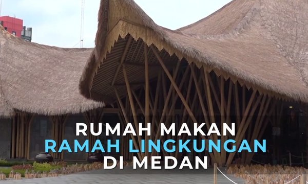 Rumah Makan di Medan Ini Ramah Lingkungan
