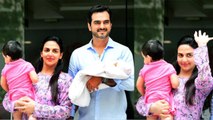 Esha Deol & Bharat Takhtani take baby Miraya home; Watch video | Boldsky
