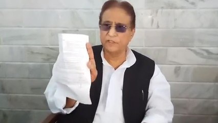 जलसा रुकवाने पर भड़के आजम, बोले- सरकार रामपुर को खून में नहाना चाहती है