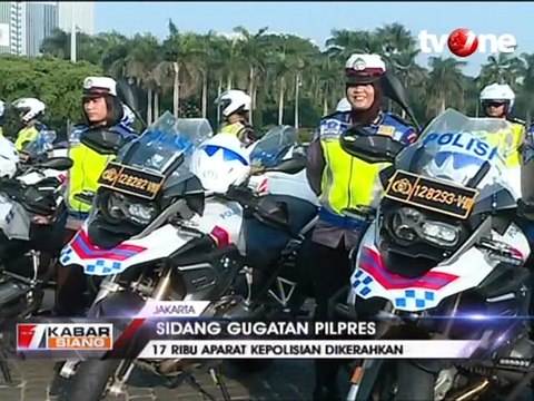 Apel Pengamanan Sengketa Pilpres, Kapolri Larang Demo di MK