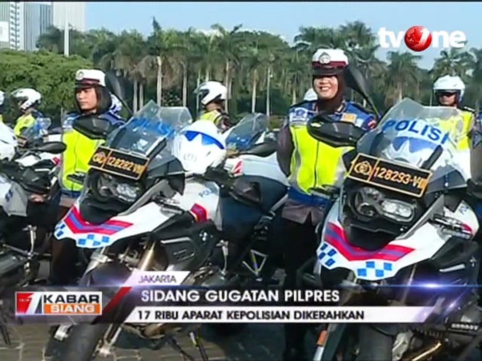 Apel Pengamanan Sengketa Pilpres, Kapolri Larang Demo di MK