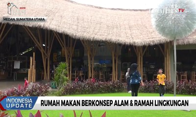 Rumah Makan Berkonsep Alam dan Ramah Lingkungan