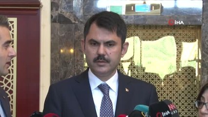 Çevre ve Şehircilik Bakanı Kurum: "Vatandaşımızla devletimiz barışacak"
