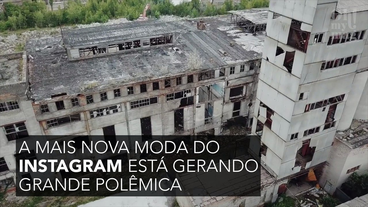 A nova e polêmica moda no Instagram: Chernobyl