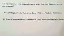 Colau pregunta a sus bases si quieren pactar con Maragall o Collboni