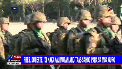 Pangulong #Duterte, muling nagbabala vs korupsyon