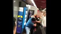 Carterista agredido en el metro de Barcelona