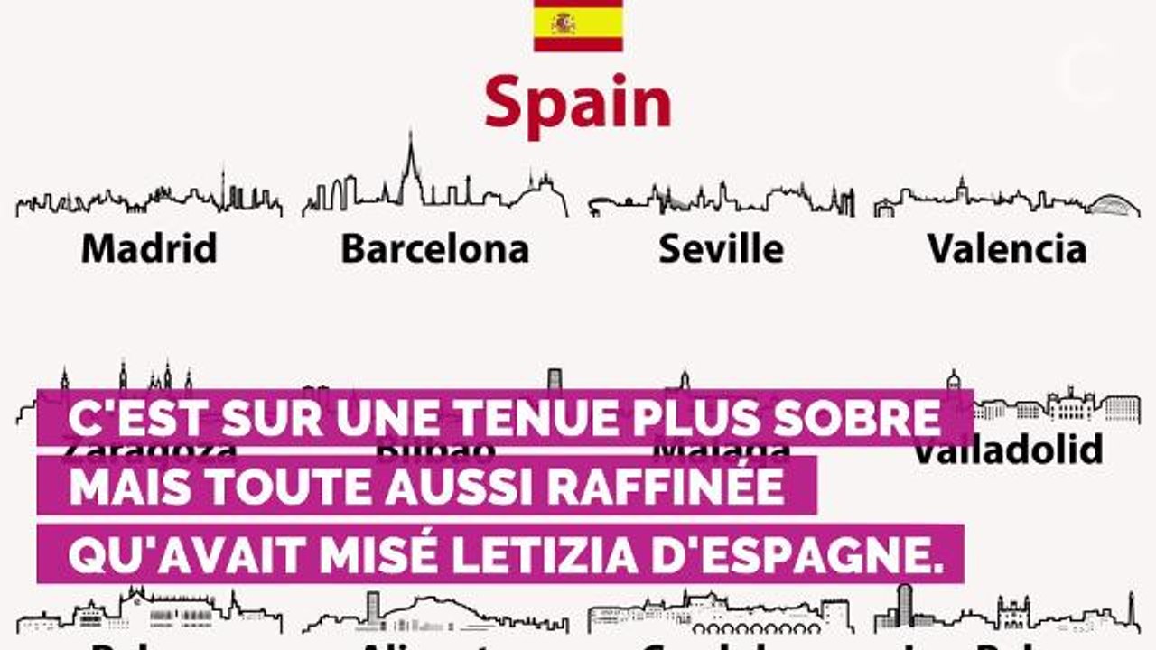 PHOTOS. Letizia d'Espagne : son look que vous pouvez vous offrir pour 100 euros