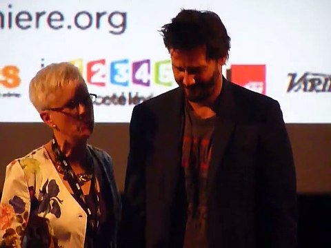 Keanu Reeves parle français - festival Lumière Lyon 2014
