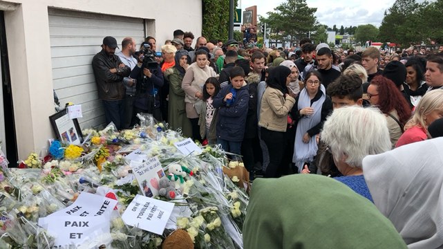Marche blanche en hommage aux deux enfants fauchés par une voiture