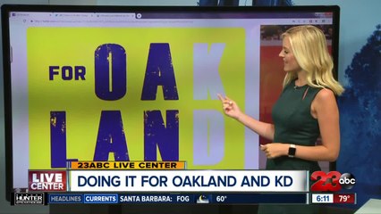 Fans will get special KD 'rally towels' at Oracle