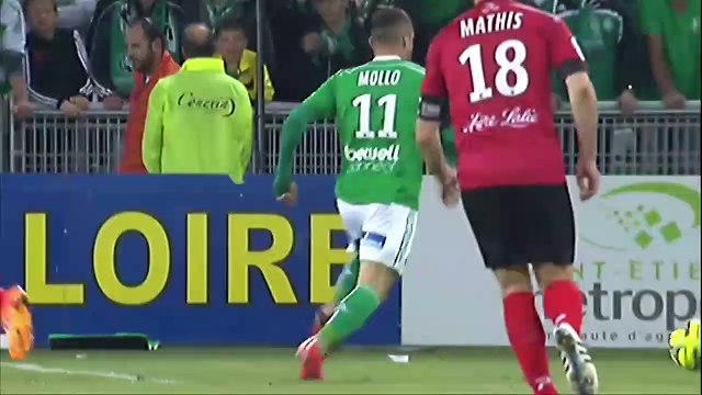 J38 AS Saint-Etienne - EA Guingamp (2-1) - Résumé - (ASSE - EAG) 2014-15 (2)
