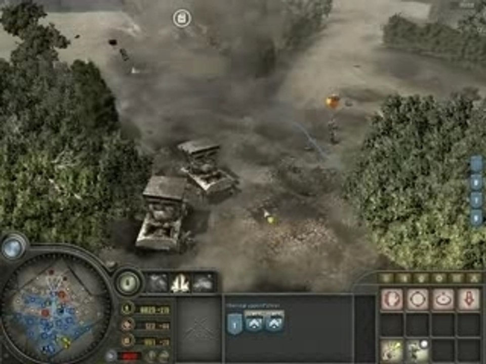 Company of heroes - Artillerie en action !