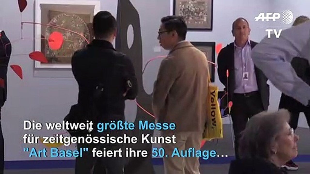 'Art Basel' feiert ihre 50. Auflage