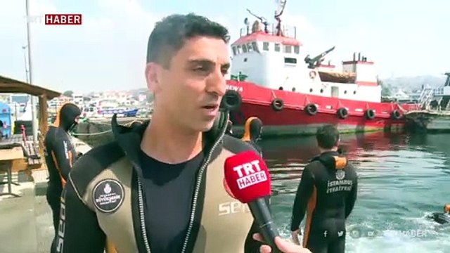 Sualtı Arama Kurtarma Ekibi 7 gün 24 saat görev başında