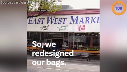 Ces sacs plastiques devraient vous couper l’envie de les gaspiller !